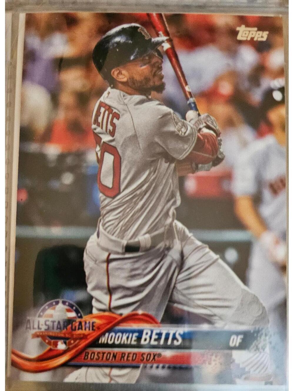 2018 Topps Update Baseball All Star Mookie Betts #US64 Boston Red Sox
